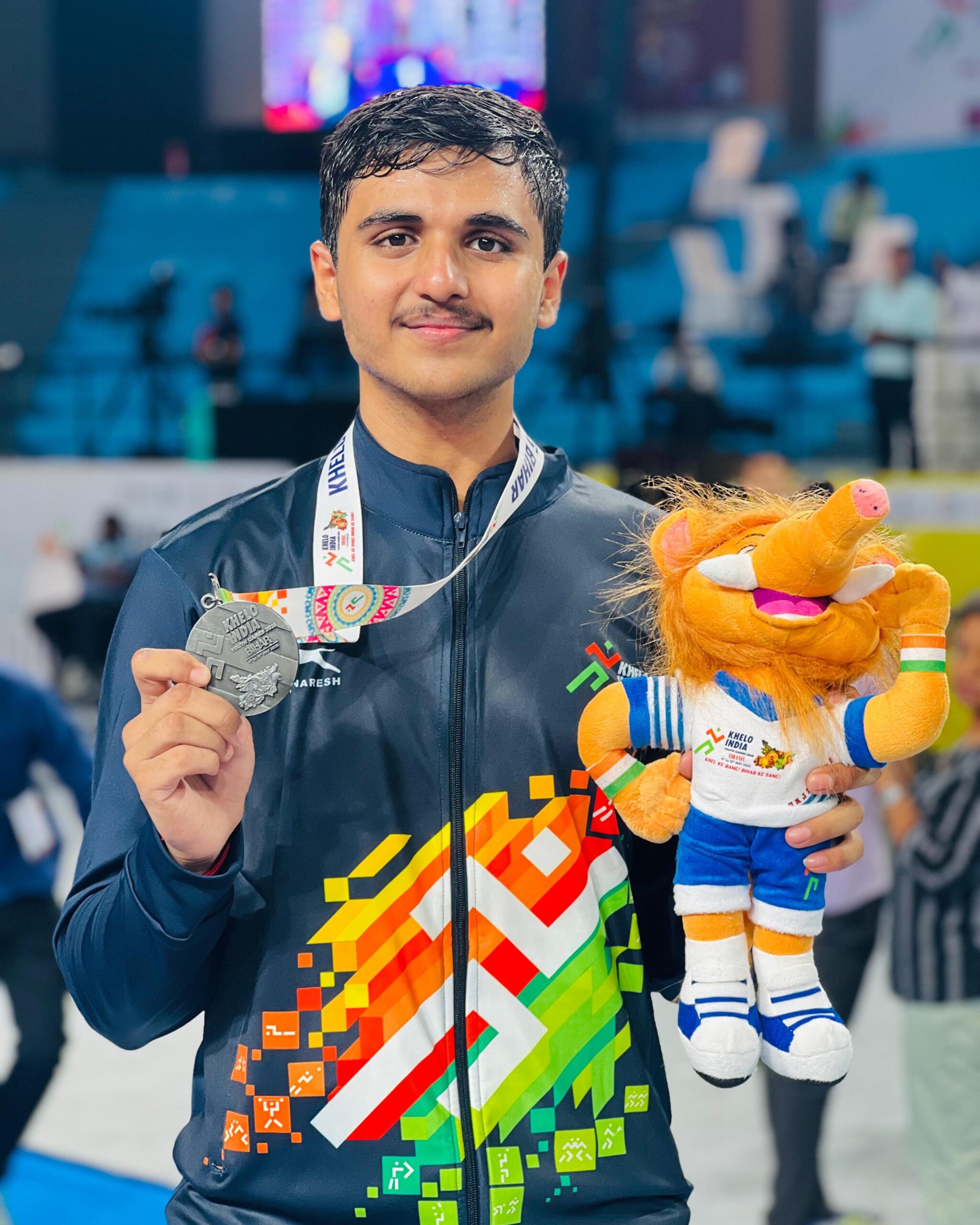 Rohan Shah Wins Silver in Fencing at Khelo India Youth Games 2025 – SAI Aurangabad Continues to Shine