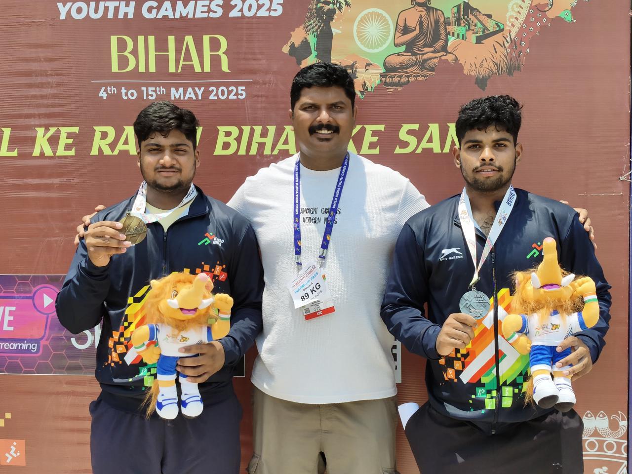 Sai Vardhan and Venkatesh Shine at Khelo India Youth Games 2025—SAI NCOE Aurangabad Celebrates Glorious Wins