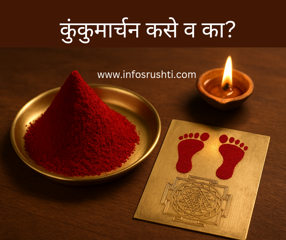 कुंकुमार्चन: शास्त्र, पद्धत व फलश्रुती | देवीकृपा, अक्षय लक्ष्मी व सौभाग्य मिळवण्याचा मार्ग