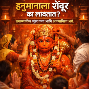 हनुमानाला शेंदूर का लावतात