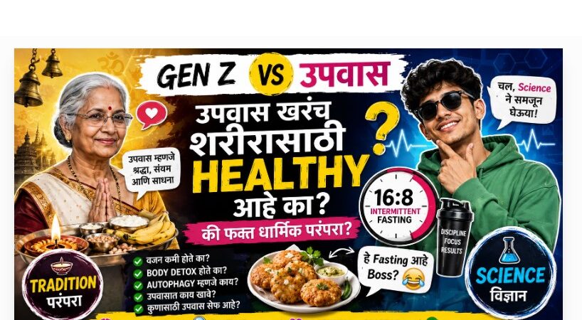 Fasting = आजीचा उपवास की Science चा Super Hack? सत्य जाणून तुम्हीही चकित व्हाल! – GenZ Approach
